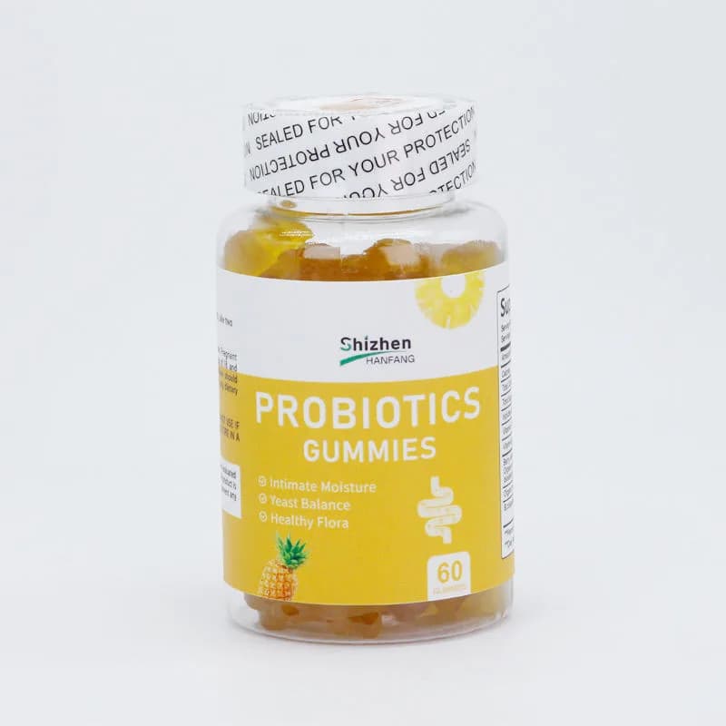 Private Label Purity Natural Probiotics Immune Energy Gummies High Quality Probiotics Community Intestinal Regulation
