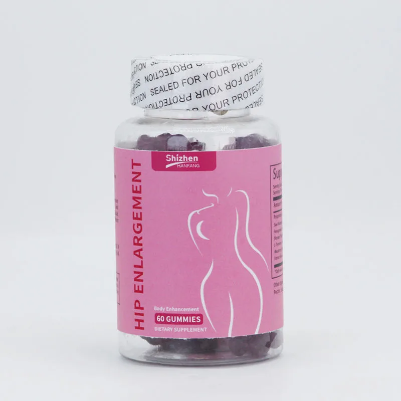 OEM Women's Butt Enlarge Supplement Hip Lift up Butt Enlargement Gummies Butt Plump Gummies
