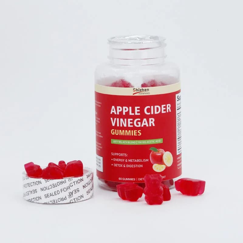 Wholesale Price apple Cider Slim Gummies Fat Burning Gummies apple Cider Vinegar Gummy Vitamins - 60