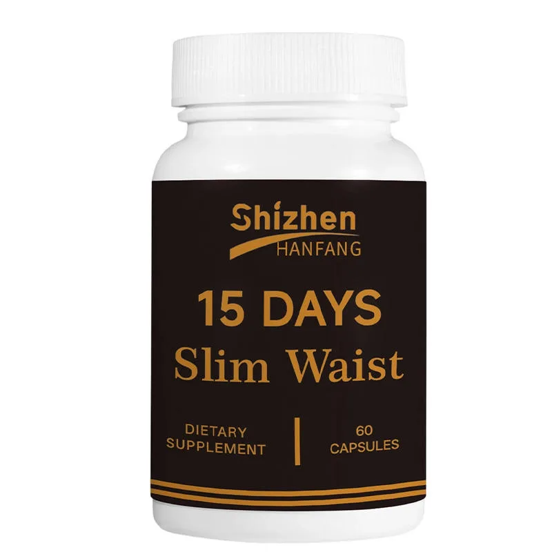 OEM/ODM 15 DAYS Slim Waist DIETARY SUPPLEMENT 60 CAPSULES LOSE WEIGHT Digestion Boost Weight Management Extra Strength Formula
