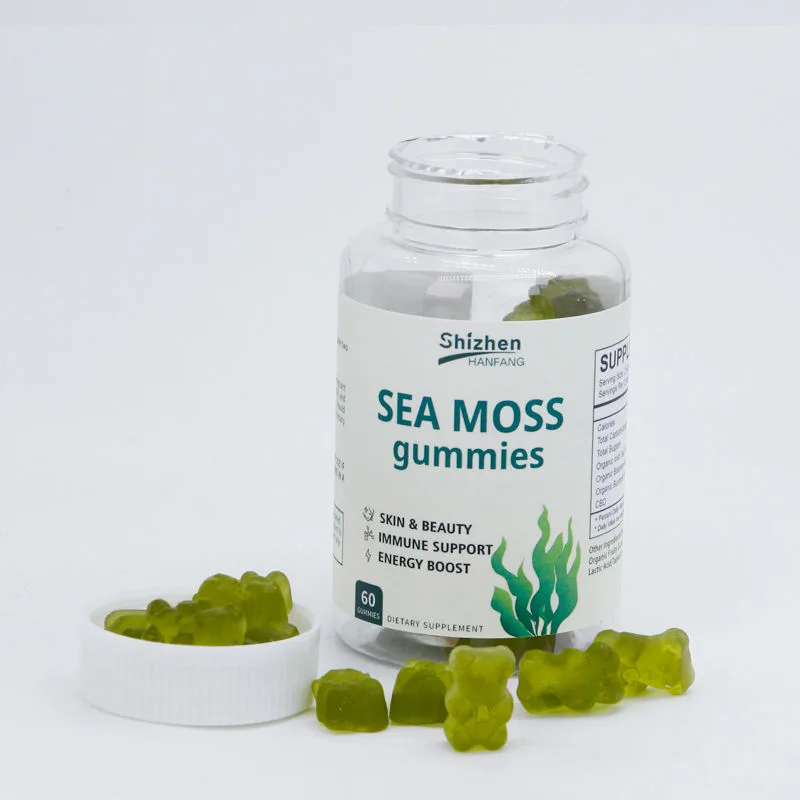 OEM ODM OBM Health Products Seaweed Soft Candy Bladder Burdock Vegetarian Adult and Children Seaweed Soft Candy