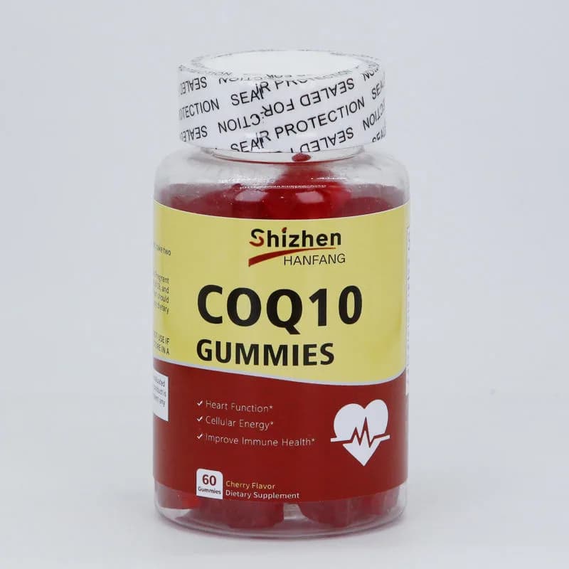 OEM ODM OBM Natural Coenzyme Q10 Soft Candy Strawberry 60 Soft Candy Breast Cream and Gummy