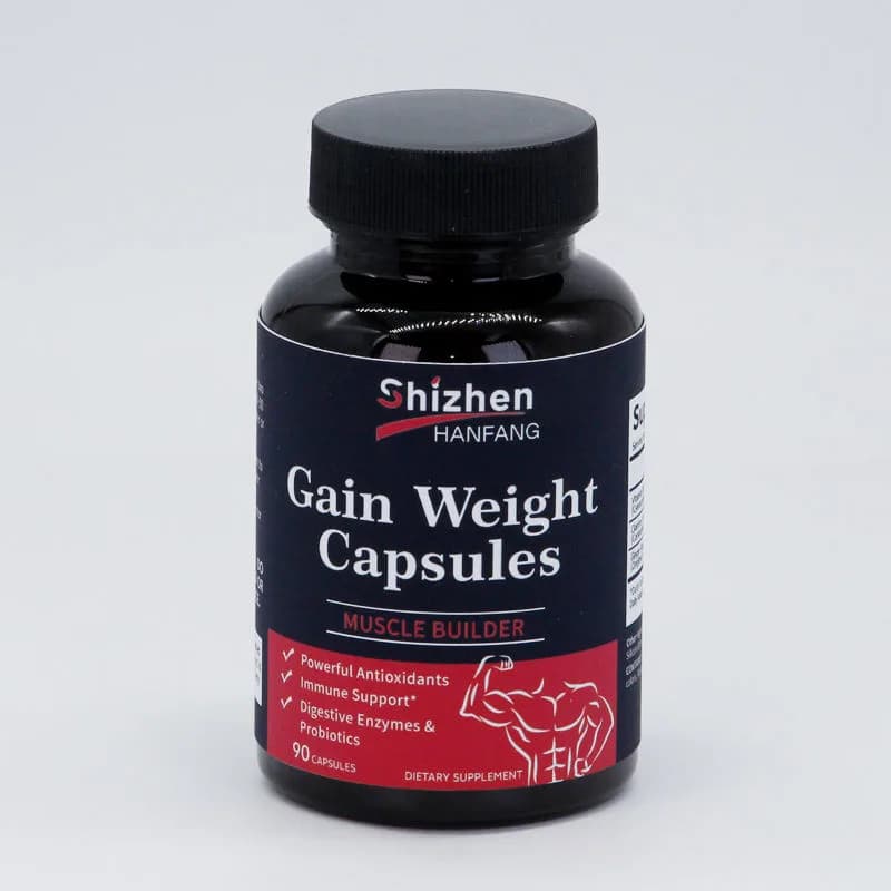 Weight Gain Capsules for Muscle Builder Tea Red Raspberry OEM Packaging Herbal Tea Screen Hook Red Raspberry Leaf Capsules