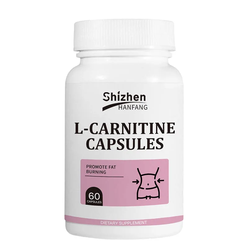Private Label Oem Natural Vegan L-Carnitine Capsules for Fat Burning Increase Energy Body Slimming Supplement