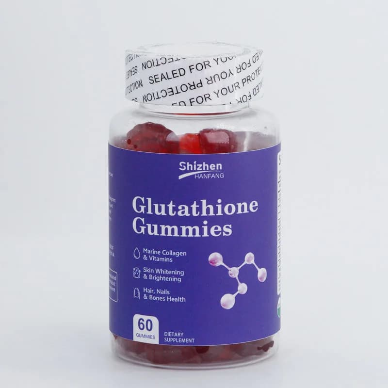 OEM Private Label High Quality Liposomal Glutathione Gummies Skin Tightening Skin Whitening Anti-Aging Adults Teenagers