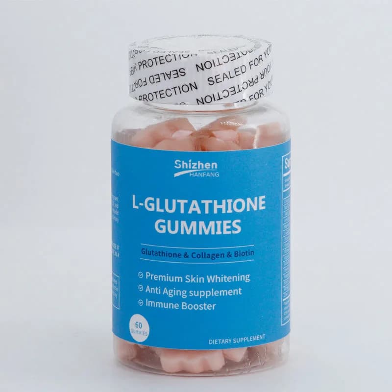OEM Effective Skin Lightening Supplement Vegan L-Glutathione Gummies Whitening for Supports Liver for Wholesale Price