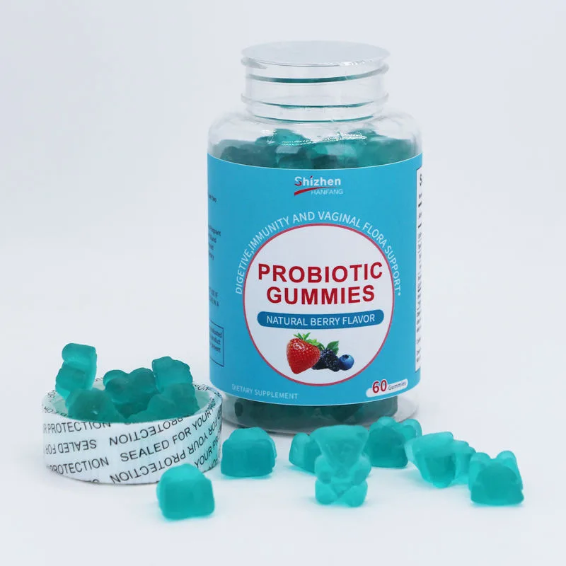 OEM/ODM Probiotic Gummies Strength Sugar Free Digestive Health Chewable Probiotics Gummies for Adults and Kids