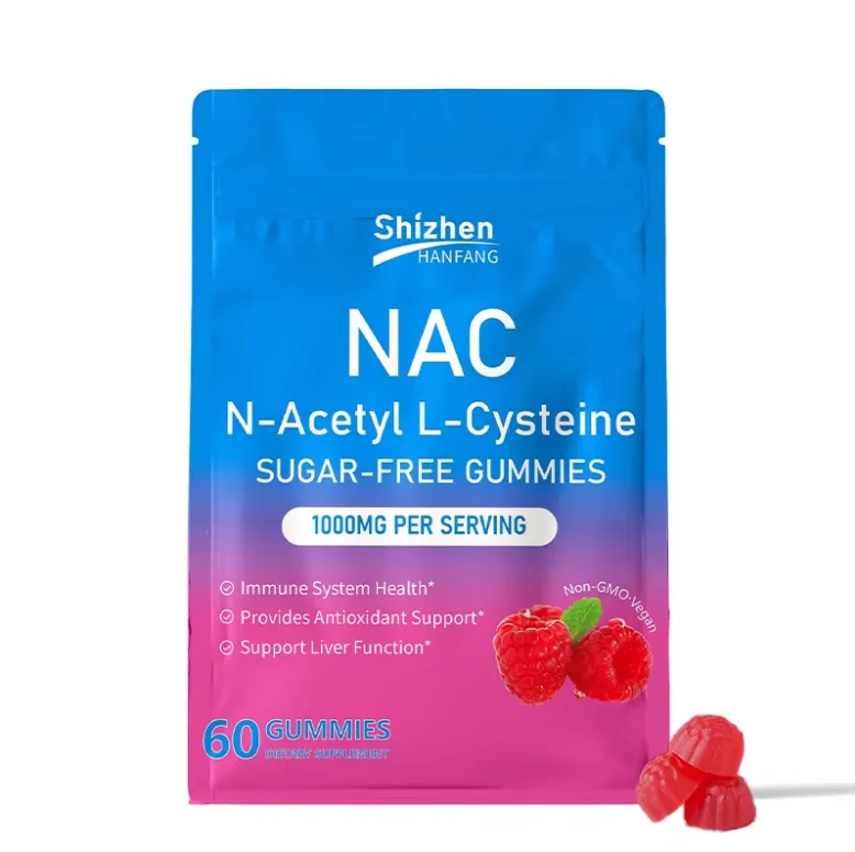 N-Acetyl L-Cysteine SUGAR-FREE GUMMIES OImmune System Health OProvides Antioxidant Support OSupport Liver Function