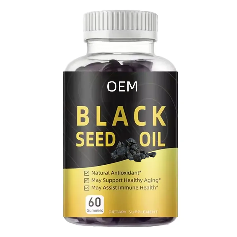 Premium Black Seed Oil Gummies Natural Antioxidant and Immune Support Supplement