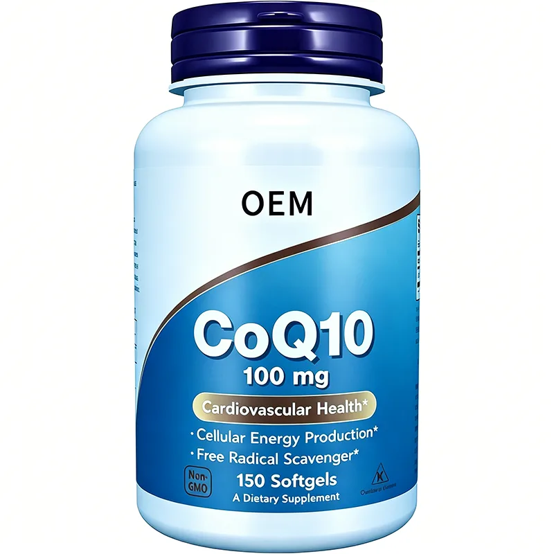 OEM CoQ10 100mg Softgels 150 Softgels Dietary Supplement
