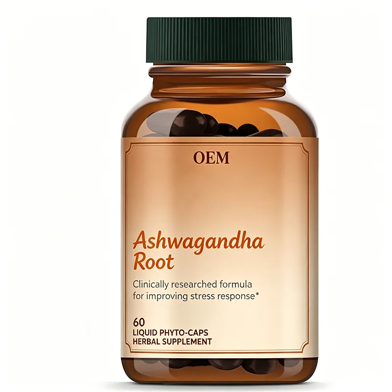 Ashwagandha Root Liquid Phyto-Caps Herbal Supplement Clinically Researched Formula Improve Healthy 60 Liquid Capsules