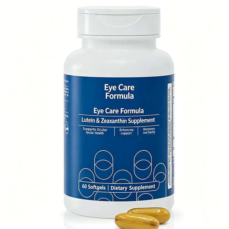 Eye Care Formula Lutein and Zeaxanthin Supplement 60 Capsules OEM Dietary Supplement for Vision Wellness