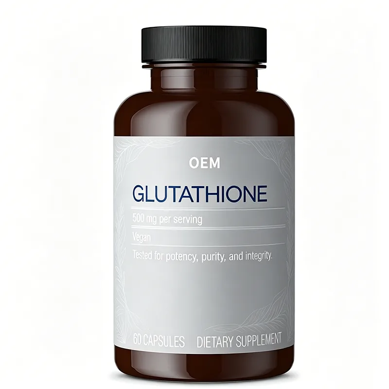 Glutathione 500mg Per Serving Vegan Capsules 60 Count Tested for Potency Purity and Integrity OEM Supplement