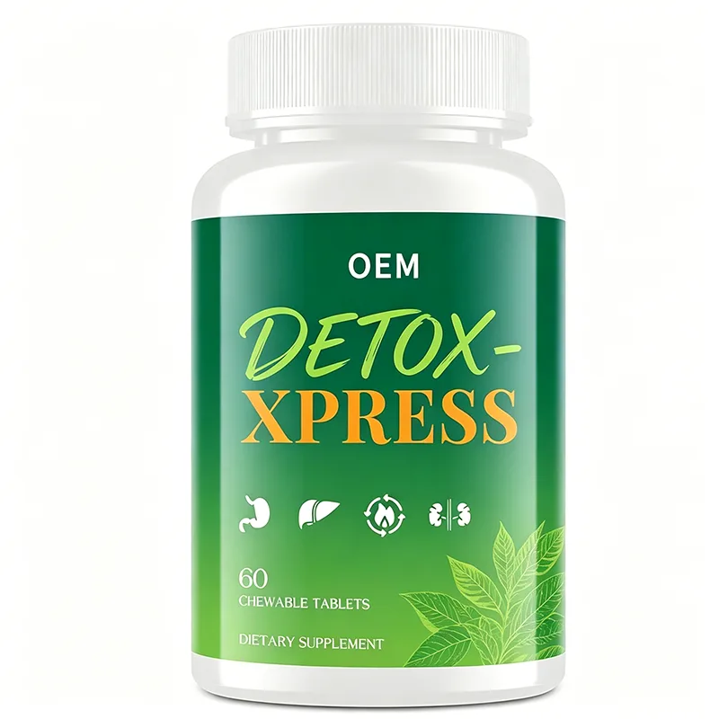 Detox Xpress Chewable Tablets 60 Count OEM Dietary Supplement for Daily Wellness Support