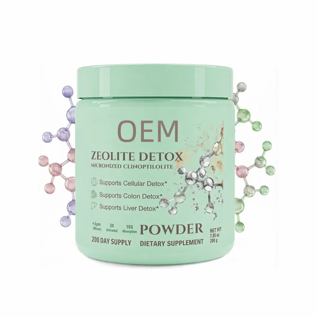 Zeolite Detox Powder Micronized Clinoptilolite 7.05oz 200g 200 Day Supply Activated 3X Absorption 10X OEM Supplement