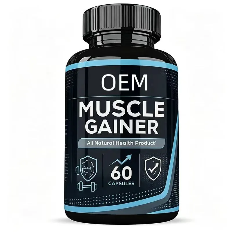 OEM Muscle Gainer Capsules 60 Count All Natural Herbal Complex Muscle Support Workout Fitness Supplement