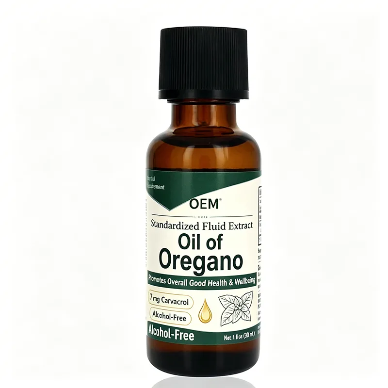 Oil of Oregano Liquid 7mg Carvacrol Alcohol Free Net 1 Fl oz 30ml OEM Supplement for Daily Wellness Support