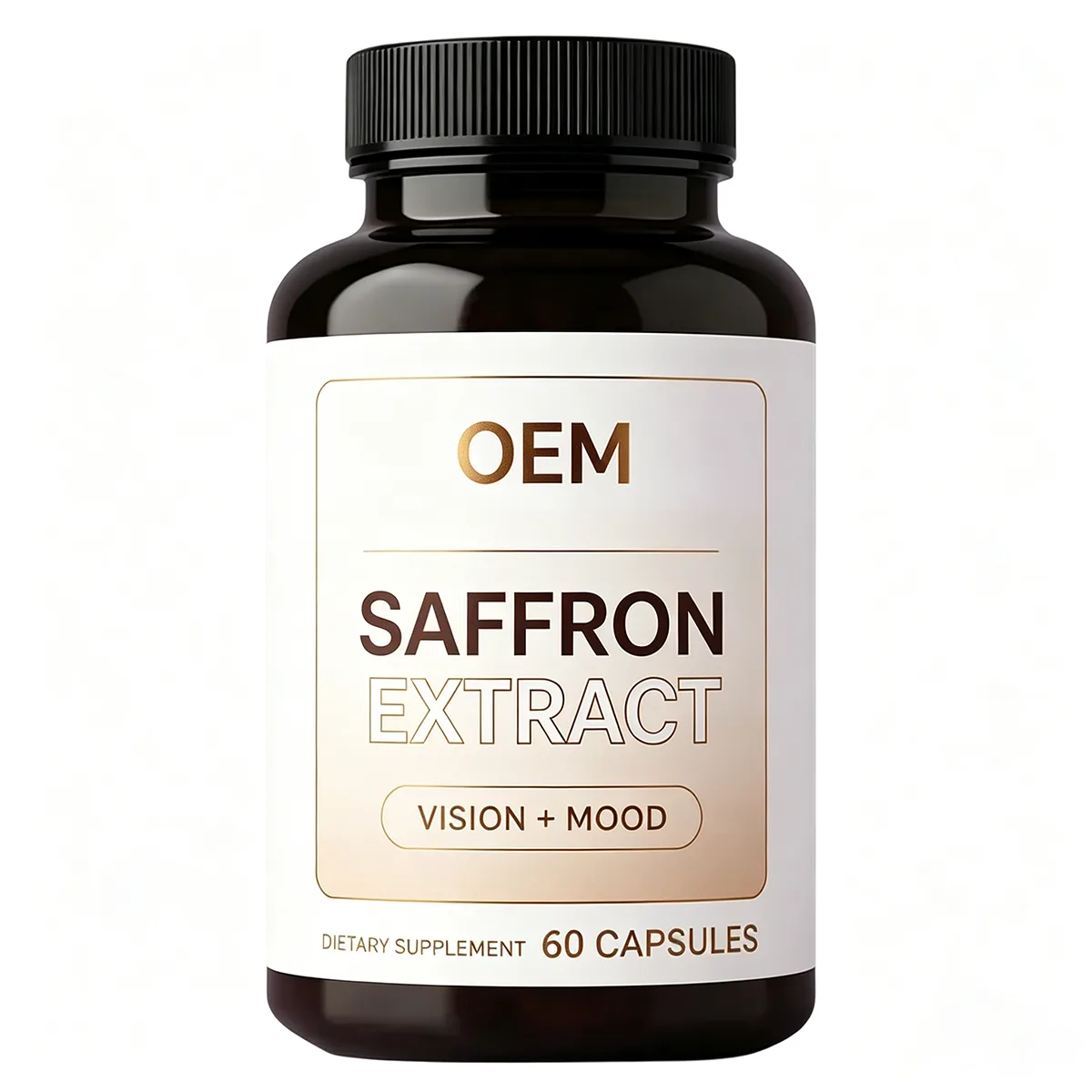 Saffron Extract Vision Mood Support 60 Capsules Dietary Supplement