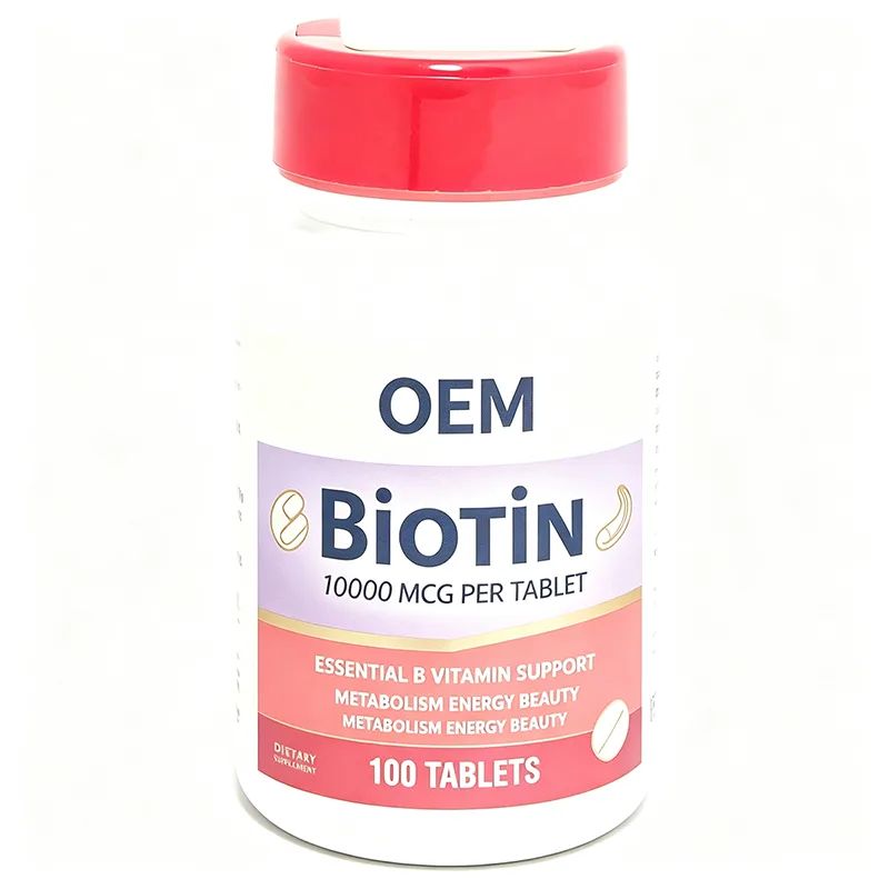 Biotin 1000mcg Per Tablet Dietary Supplement 100 Tablets