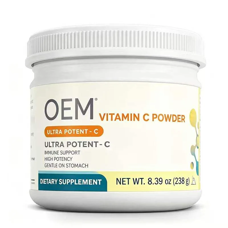 Ultra Potent C Immune Support High Potency Powder Gentle on Stomach 8.39oz 238g Net Wt OEM Dietary Supplement